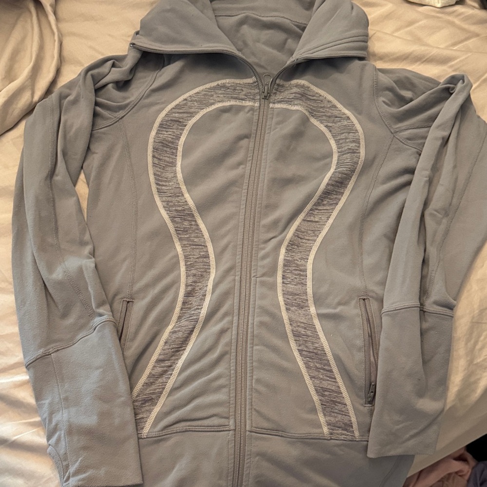 Lululemon Grey Zip-Up Jacket